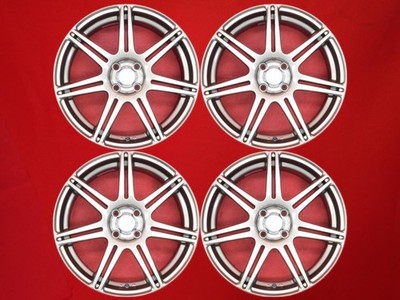 JDM Used BRIDGESTON BEO S03 wheels 4-wheel 7J 17x100mm bolt pattern 4x (No Tires)