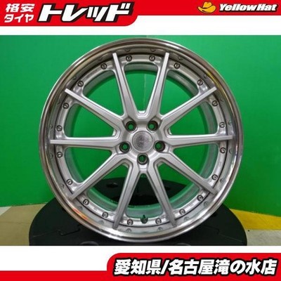 JDM Used WORK GNOSIS AE201 aluminum wheels 218.5J +28 5H112 PCD112 for No Tires