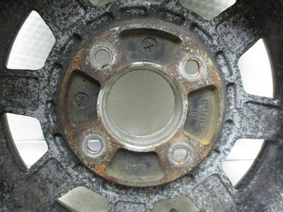 JDM 13 inch non-genuine 6J+15 114.3 Rare Vintage used aluminum wheels No Tires - Image 5