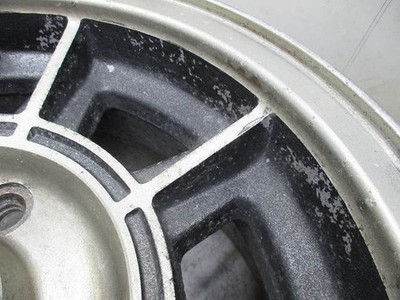 JDM 13 inch non-genuine 6J+15 114.3 Rare Vintage used aluminum wheels No Tires - Image 6