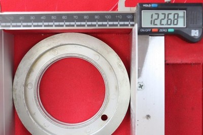 JDM 2 RAYS VOLK Gr-C aftermarket used wheel center plate caps No Tires - Image 6