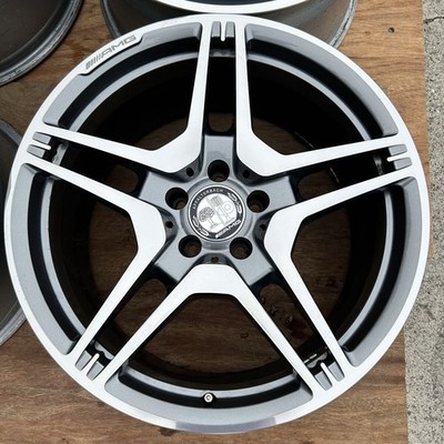 JDM Rare 9.5J & 10J Mercedes-Benz AMG Genuine W212 E63 C218 CLS63 Forg No Tires - Image 2