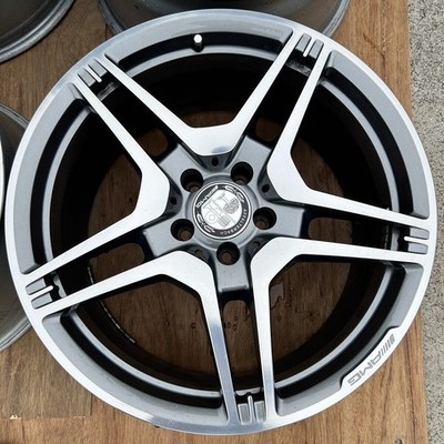 JDM Rare 9.5J & 10J Mercedes-Benz AMG Genuine W212 E63 C218 CLS63 Forg No Tires - Image 3