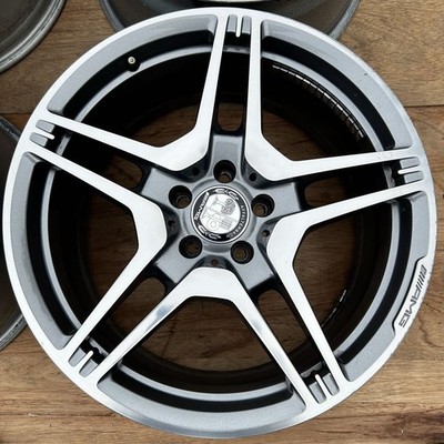 JDM Rare 9.5J & 10J Mercedes-Benz AMG Genuine W212 E63 C218 CLS63 Forg No Tires - Image 4