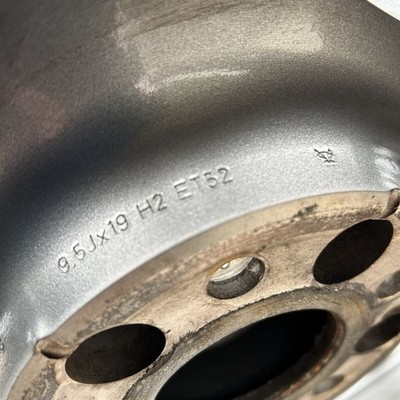 JDM Rare 9.5J & 10J Mercedes-Benz AMG Genuine W212 E63 C218 CLS63 Forg No Tires - Image 7
