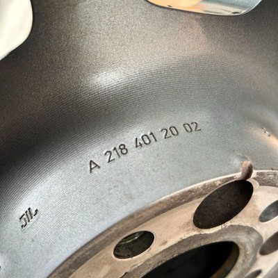JDM Rare 9.5J & 10J Mercedes-Benz AMG Genuine W212 E63 C218 CLS63 Forg No Tires - Image 8