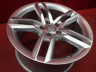 JDM AUDI audi A5 8T S-line genuine 5 spoke wheels 4wheels 8.5J-18 PCD1 No Tires - Image 9