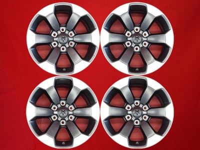 JDM Rare Dodge Ram 1500 Genuine Used Wheels 4Book 8J 18 PCD139.7 6-hol No Tires