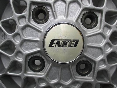 JDM 10Enkei 4J+30 114.3 old car used aluminum wheels 4Book set A10-526 No Tires - Image 4