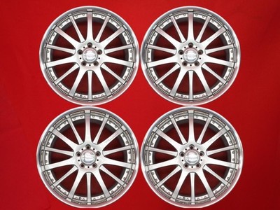 JDM Used WALD Valdo Portofino 2P P12-C wheels 4-Wheel Set 9/10J 20PCD114.3 5 (No Tires)