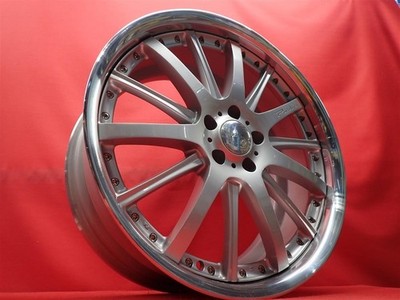 JDM Used WALD Valdo Portofino 2P P12-C wheels 4-Wheel Set 9/10J 20PCD114.3 5 (No Tires) - 画像 (2)