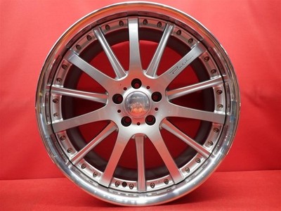 JDM Used WALD Valdo Portofino 2P P12-C wheels 4-Wheel Set 9/10J 20PCD114.3 5 (No Tires) - 画像 (6)