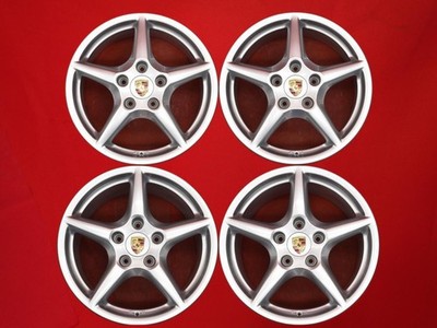 JDM PORSCHE 911 Carrera 997 Genuine 4wheels 18x8+57 10+58 5x130 Hub71.6