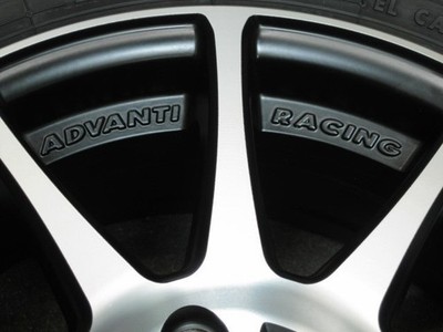 JDM ADVANTI FALTIMA 15 inch & BS 185/60R15 4-Wheel Set Fit/Shuttle/Insig (No Tires) - 画像 (5)