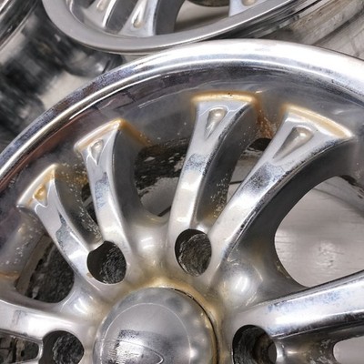 JDM Destination specified <Rare aftermarket wheels 4-Wheel Set> 16x8J 6H (No Tires) - 画像 (4)