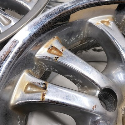 JDM Destination specified <Rare aftermarket wheels 4-Wheel Set> 16x8J 6H (No Tires) - 画像 (5)