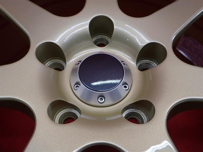 JDM 90's out of print popular AVS Model 7 used wheels 4-Wheel Set 7J 17PCD11 (No Tires) - 画像 (9)