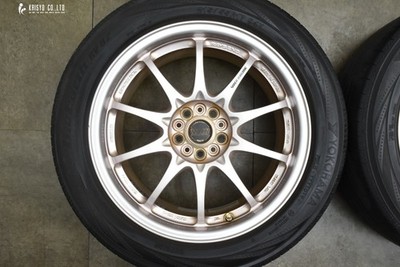 JDM ForgingRAYS Volk Racing CE28N 17in 7.5J +50 PCD100 Yokohama 215/55 No Tires - Image 2