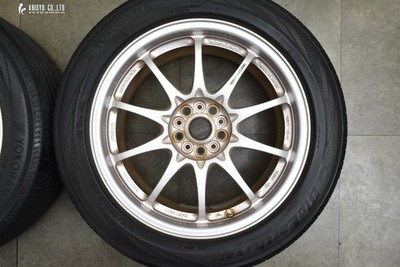 JDM ForgingRAYS Volk Racing CE28N 17in 7.5J +50 PCD100 Yokohama 215/55 No Tires - Image 3