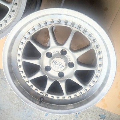 JDM Out-of-print item: BLITZ Racing BRW-01 174-Wheel Set (No Tires) - 画像 (3)
