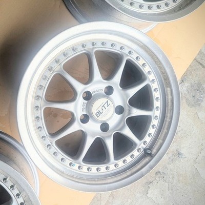 JDM Out-of-print item: BLITZ Racing BRW-01 174-Wheel Set (No Tires) - 画像 (5)
