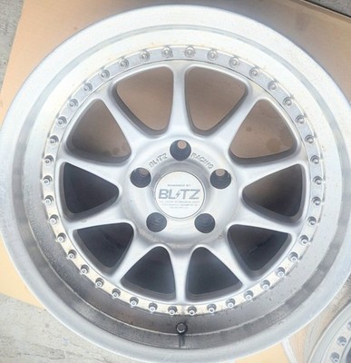 JDM Out-of-print item: BLITZ Racing BRW-01 174-Wheel Set (No Tires) - 画像 (6)