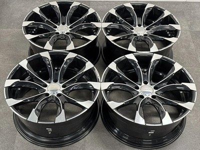 JDM Used WALD JARRET J11-C 4-Wheel Set 22x10.0J +45 PCD 130 Wheels (No Tires) - 画像 (2)