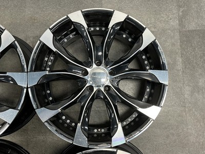 JDM Used WALD JARRET J11-C 4-Wheel Set 22x10.0J +45 PCD 130 Wheels (No Tires) - 画像 (6)