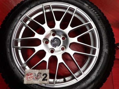 JDM 4-Wheel Set SET for Toyotacar Bridgestone BridgeZack DM-V3 235/55R19 105Q (No Tires) - 画像 (6)