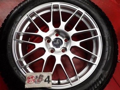 JDM 4-Wheel Set SET for Toyotacar Bridgestone BridgeZack DM-V3 235/55R19 105Q (No Tires) - 画像 (8)