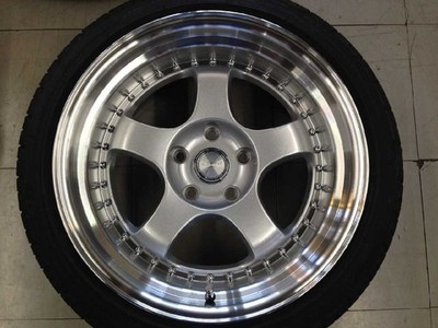 JDM Koshigaya 09-131256 Unused ELEMENT M1228 17-inch 4-Wheel Set Custom (No Tires) - 画像 (3)