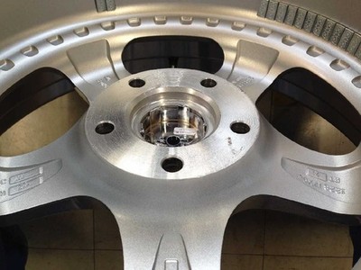 JDM Koshigaya 09-131256 Unused ELEMENT M1228 17-inch 4-Wheel Set Custom (No Tires) - 画像 (6)