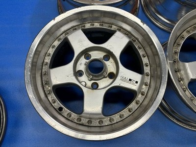 JDM SSR GULL-RS 16-inch wheels 16x8JJ +37 measured D-type PCD 114.3/5H No Tires - Image 2