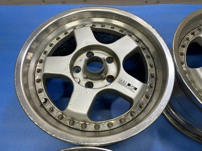 JDM SSR GULL-RS 16-inch wheels 16x8JJ +37 measured D-type PCD 114.3/5H No Tires - Image 5