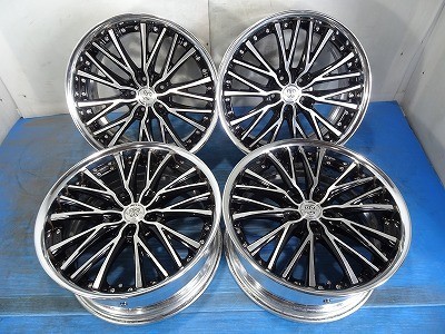 JDM BALMUNG WORK 19x8.5JJ +35 5-hole 114.3 Used Aluminum Wheel 4Book F No Tires