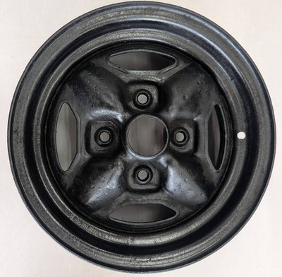 JDM 43810 Celica Liftback LB iron wheels TA22 TE27 Daruma tires Old ca No Tires - Image 4