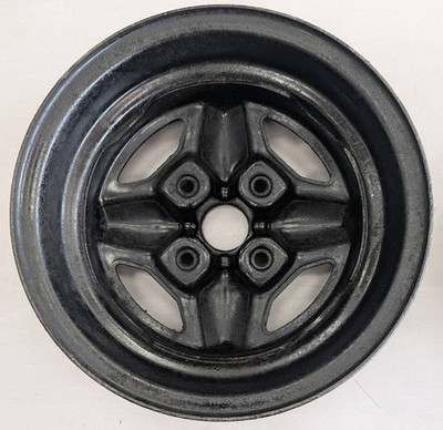 JDM 43810 Celica Liftback LB iron wheels TA22 TE27 Daruma tires Old ca No Tires - Image 5