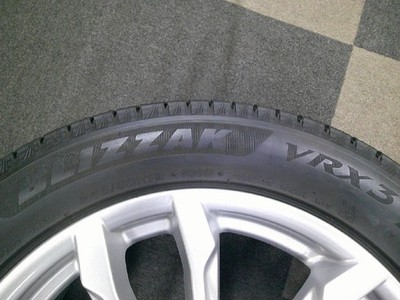 JDM Used winter tire set for X3 G01 X4 G02: Bridgestone Zack VRX3 245/ No Tires - Image 7