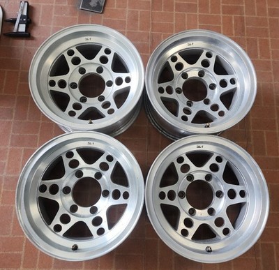JDM Deep rim ZONA wheels for Hiace older cars 15-inch 6-hole -10 offse (No Tires)