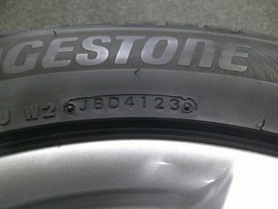 JDM Used winter tire set for X3 G01 X4 G02: Bridgestone Zack VRX3 245/ No Tires - Image 9