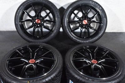 JDM RAYS Gravillage Itz 57FXX 18-inchPCD114.3 9J +38KENDA KAISER KR202 No Tires