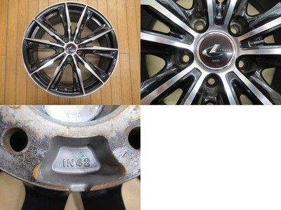JDM GR Yaris Crown Skyline Fuga aftermarket aluminum wheels 188.0J +42 No Tires - Image 3