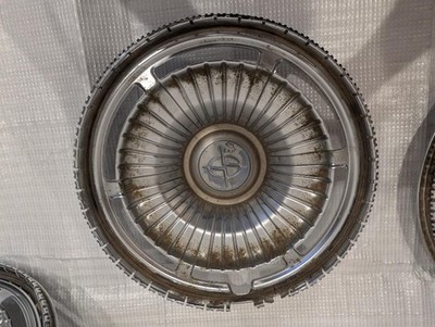 JDM Nissan Cedric old car wheel caps No Tires - Image 6