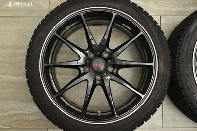 JDM Forged with excellent treadRAYS VOLK RACING G25 18in 8J +50 PCD112 No Tires - Image 3