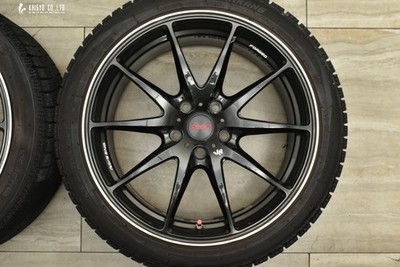 JDM Forged with excellent treadRAYS VOLK RACING G25 18in 8J +50 PCD112 No Tires - Image 4