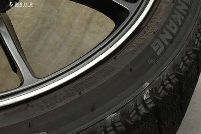 JDM Forged with excellent treadRAYS VOLK RACING G25 18in 8J +50 PCD112 No Tires - Image 9