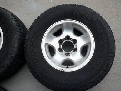 JDM FZJ80G Land Cruiser Land Cruiser 80 Genuine Wheel Set 16x8JJ 71706 No Tires - Image 4