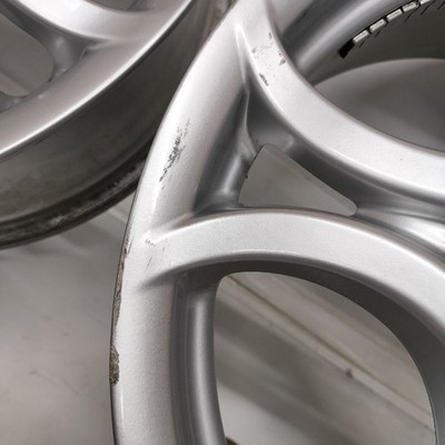 JDM Pre-designated high-class Rare 17x7J ALFA ROMEO Mito genuine 4whee (No Tires) - 画像 (6)
