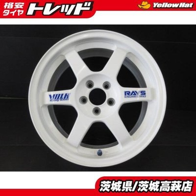 JDM PCD100/5H2-Book Sale RAYS VOLKRACING TE37167J +33Celica 86 Caldina No Tires