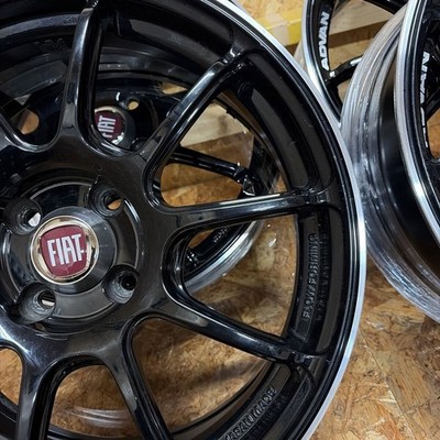 JDM Rare SizeAdvanRZLightweight166.5J+3598/4-holeFiat 500 Abarth Stree No Tires - Image 3